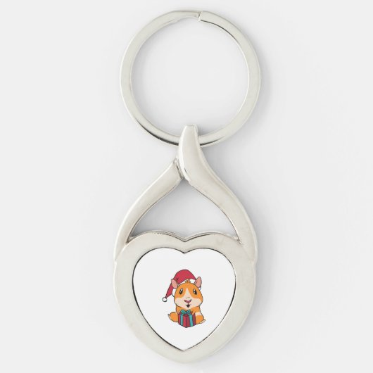 KerstGuinee Sleutelhanger (Voorkant)