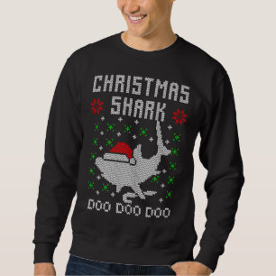 Kersthaai Doo Doo Doo Funny Santa Ugly Trui