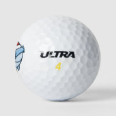 kersthaai golfballen (Logo)