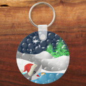 kersthaai sleutelhanger (Voorkant)