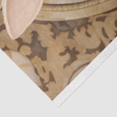 Kersthaas 5 tissuepapier (Detail)