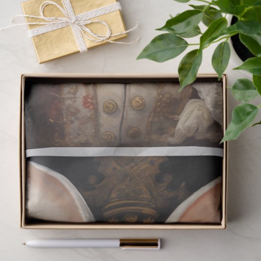 kersthaas tissuepapier (Geschenk)