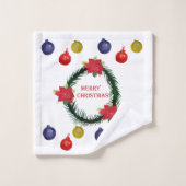 kersthanddoeken bad handdoek (Wasdoekje)