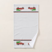  kersthanddoekset voor vrachtwagens bad handdoek (Handdoek)