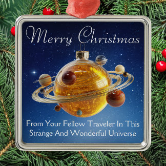 Kersthangend kosmisch ornament