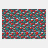 Kersthart Inpakpapier Vel (Voorkant 3)