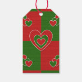 Kerstharten Gift Labels Cadeaulabel (Voorkant)