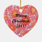 Kersthartversiering Keramisch Ornament (Achterkant)