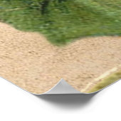 Kerstheilige kunstdrukkunst  ontwerpflorale poster (Hoek)