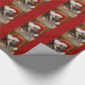 Kerstherder Cadeaupapier (Hoek)