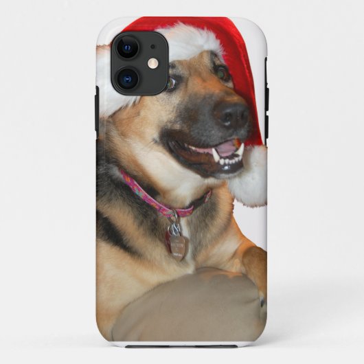 Kerstherder Case-Mate iPhone Case (Achterkant)
