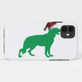 Kerstherder Case-Mate iPhone Case (Achterkant (horizontaal))