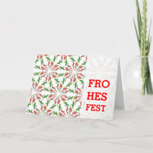 Kerstherder Feestdagen Kaart