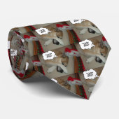 Kerstherder Stropdas (Opgerold)