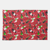 Kerstherder Theedoek (Horizontaal)