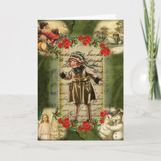 Kerstherinneringen Feestdagen Kaart (Voorkant)