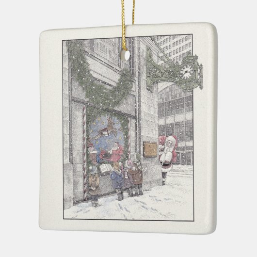 Kerstherinneringen in Field's Keramisch Ornament (Links)