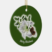 Kerstherinneringen Keramisch Ornament (Rechts)