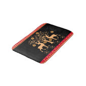 kersthert badmat (Gekanteld)