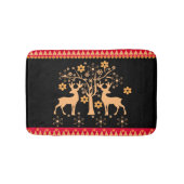 kersthert badmat (Voorkant)