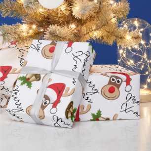 kersthert cadeaupapier