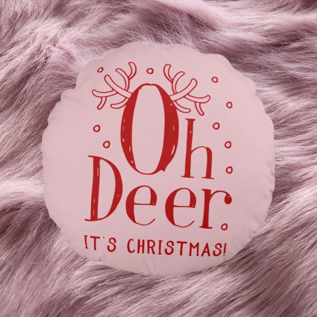 Kerstherten grappige illustratie rond kussen (Creator heeft geüpload)