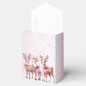 Kerstherten Holiday Gift Box Bedankdoosjes (Geopend)