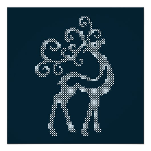 kerstherten met kerstmis perfect poster (Voorkant)