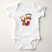 Kerstherten Romper (Voorkant)