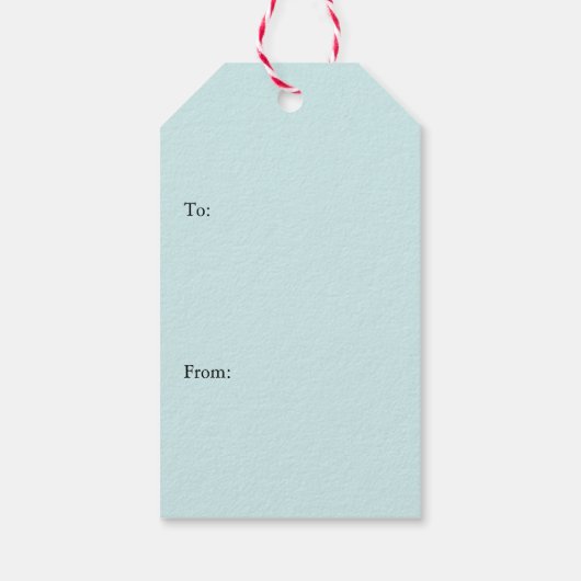 Kersthipster Fox Cadeaulabel (Achterkant)