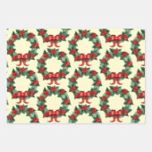 KerstHolly Berries Inpakpapier Vel (Voorkant 2)