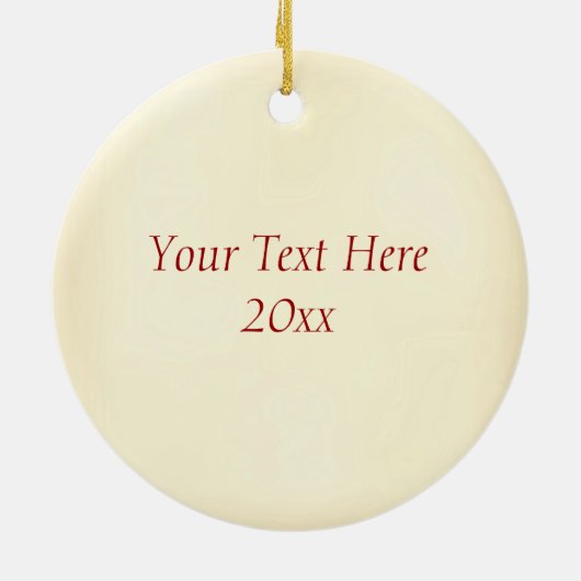 KerstHolly Monogram F Keramisch Ornament (Achterkant)