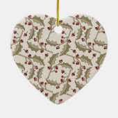 KerstHolly Ornament (Achterkant)
