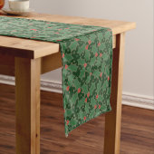 KerstHolly Short Table Runner Lange Tafelloper (Voorbeeld)