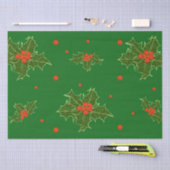 KerstHolly Tissuepapier (Craft)