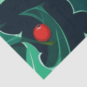 KerstHolly Tissuepapier (Detail)