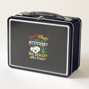 Kersthond Attitude Vakantie Humor