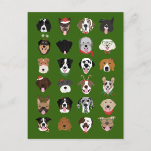 Kersthond Briefkaart