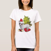 Kersthond Corgi Slapshirt T-shirt