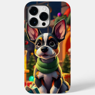 Kersthond Cozy Kamer Dagelijks Gebruik Case-Mate iPhone 14 Pro Max Hoesje