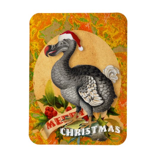 Kersthond Dodo Magneet (Verticaal)