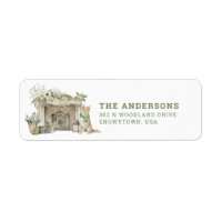 kersthond | Festive Fireplace | Retouradres