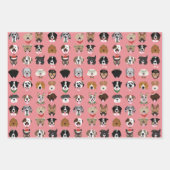 Kersthond Inpakpapier Vel (Voorkant)