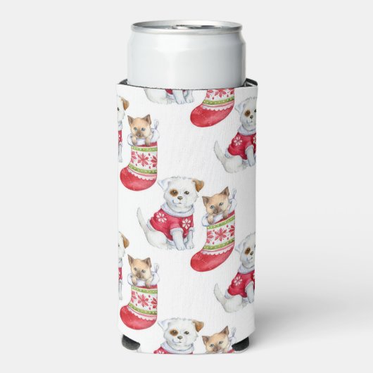Kersthond & Kerstkat (Seltzer Voorkant)