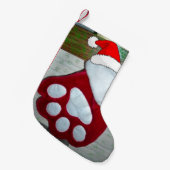 Kersthond Kleine Kerstsok (Voorkant (Hangend))