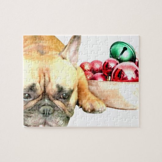 Kersthond Legpuzzel (Horizontaal)