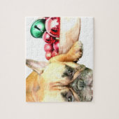 Kersthond Legpuzzel (Verticaal)