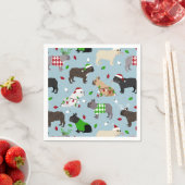 Kersthond Napkins Servet (Insitu)