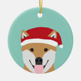 Kersthond Ornament - shiba inu kersthond