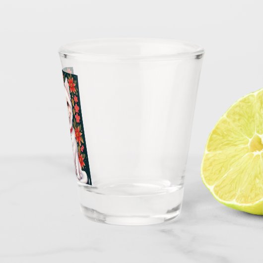 kersthond shot glas (Rechts)